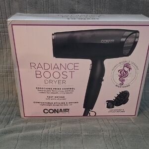 Conair Radiance Boost Hair Dryer - Black